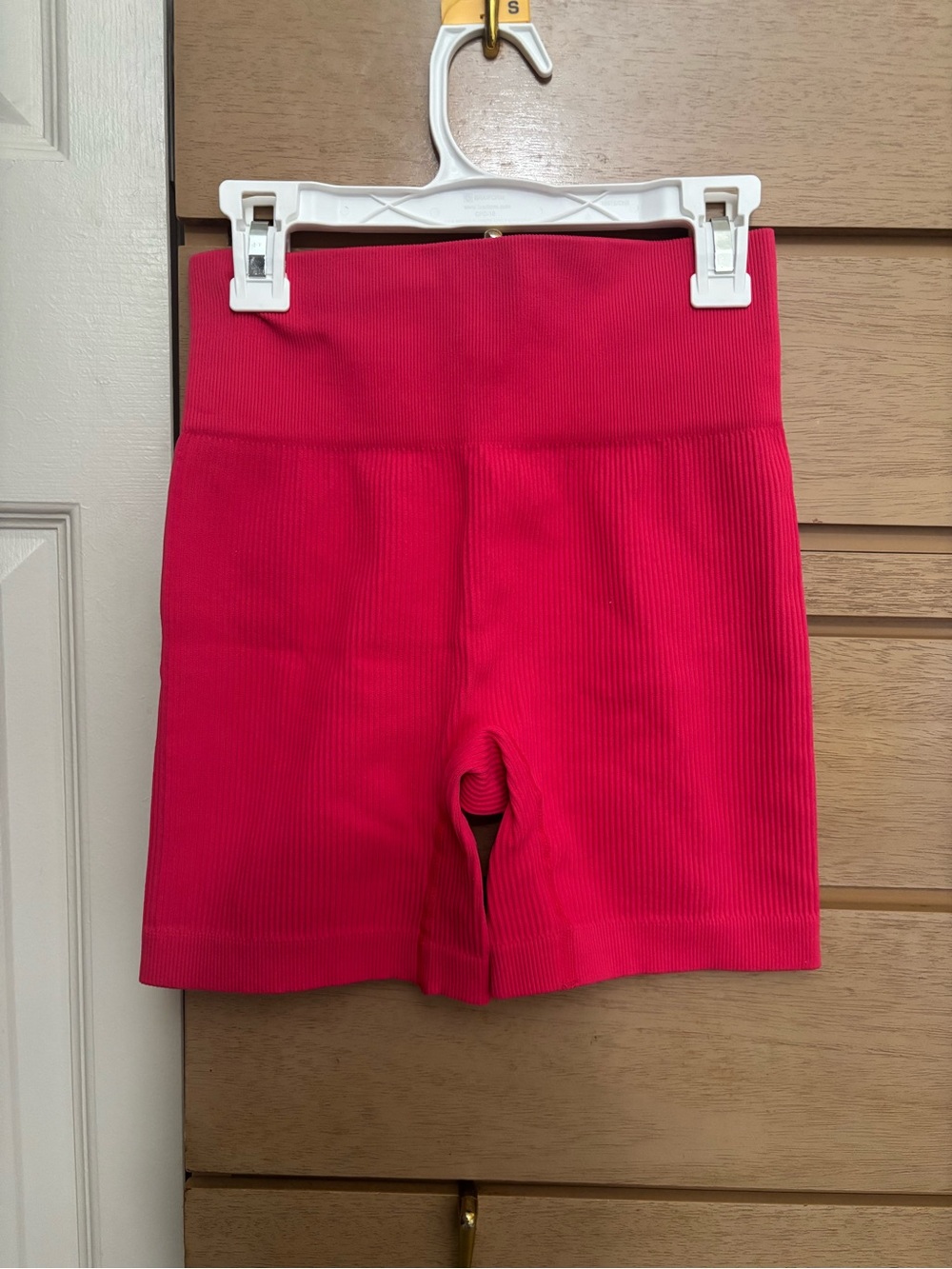 High-Waist Ribbed Women’s Shorts